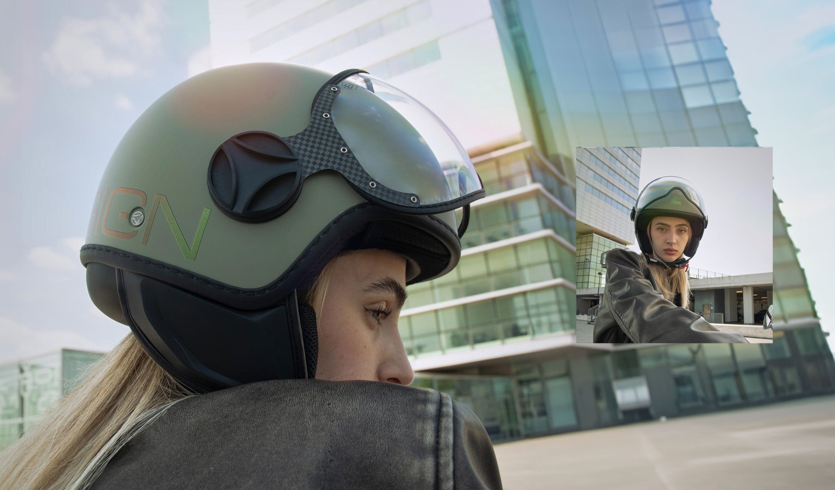 Casco Moto Integrale Momo Design HORNET Grigio Asfalto Rosso Nero Casco Moto Integrale Momo Design HORNET Grigio Asfalto Rosso Nero
