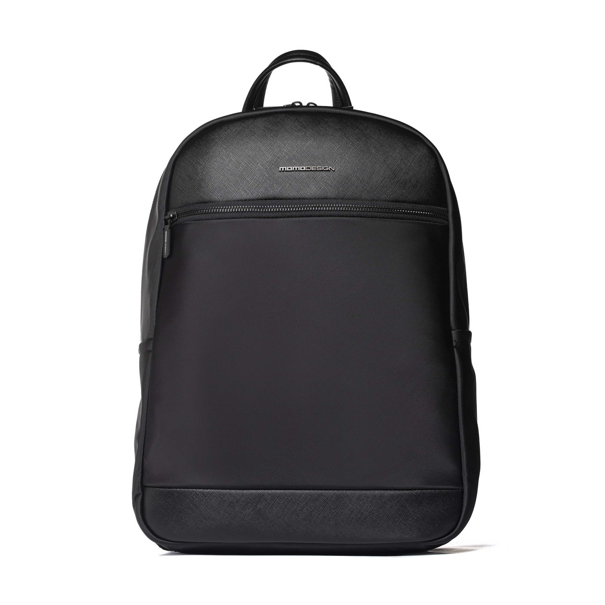 Momo Design Momodesign zaino business Work saffiano medio in saffiano PU e nylon nero