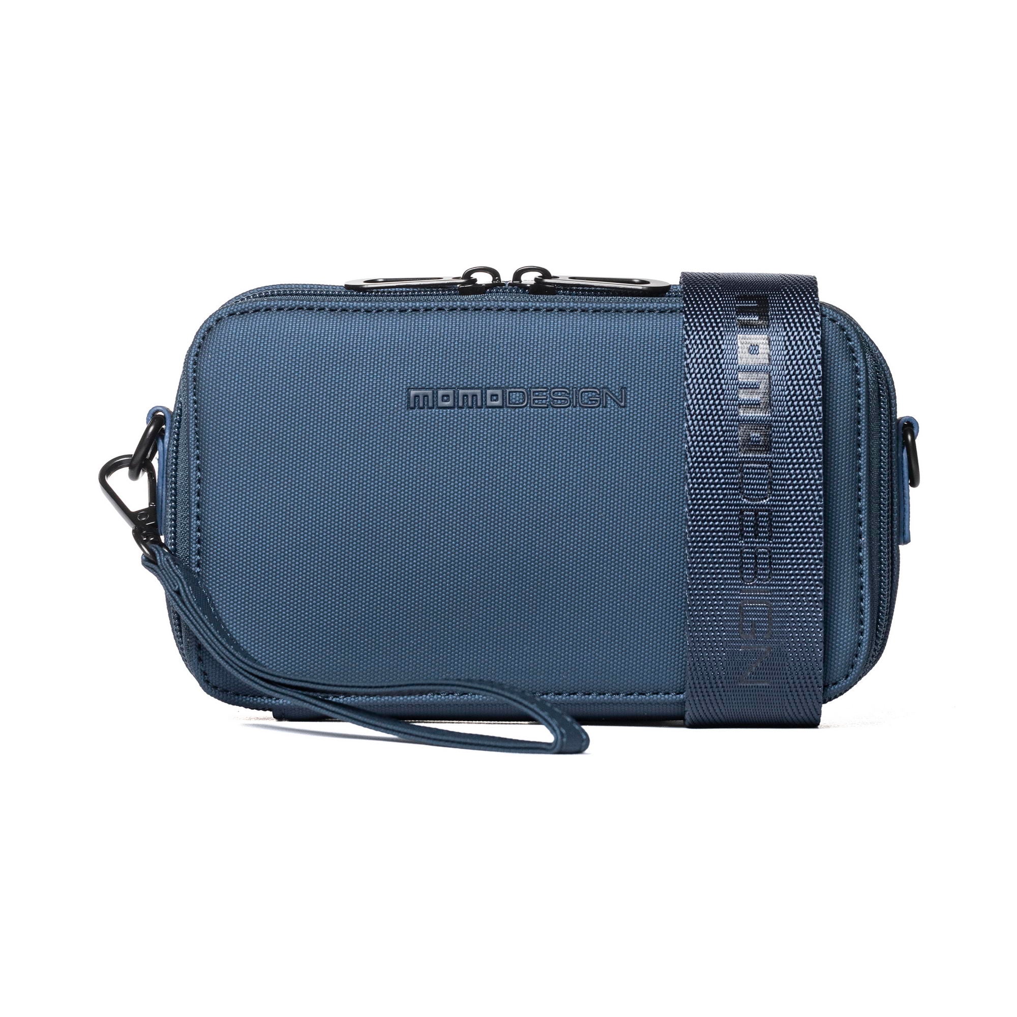 Momodesign Composit urban pouch in blue fabric – Momodesign.com